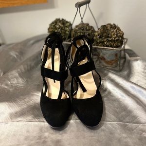 Black Strappy Heels